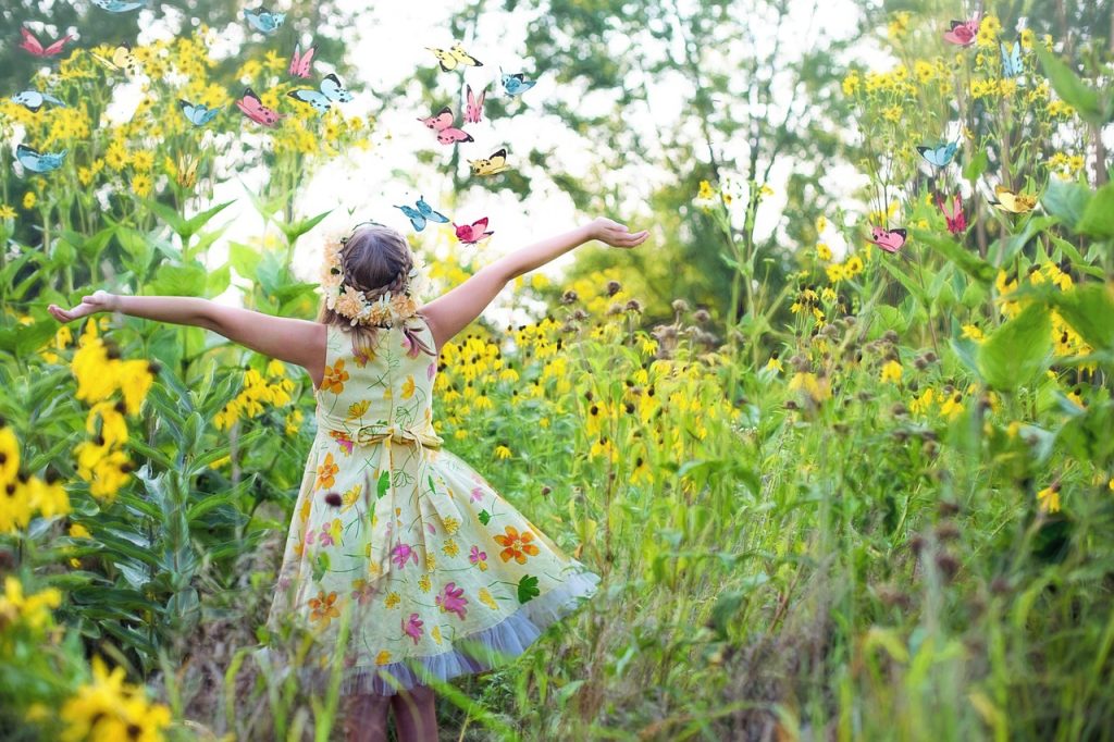 little girl, flowers, summer-4110731.jpg